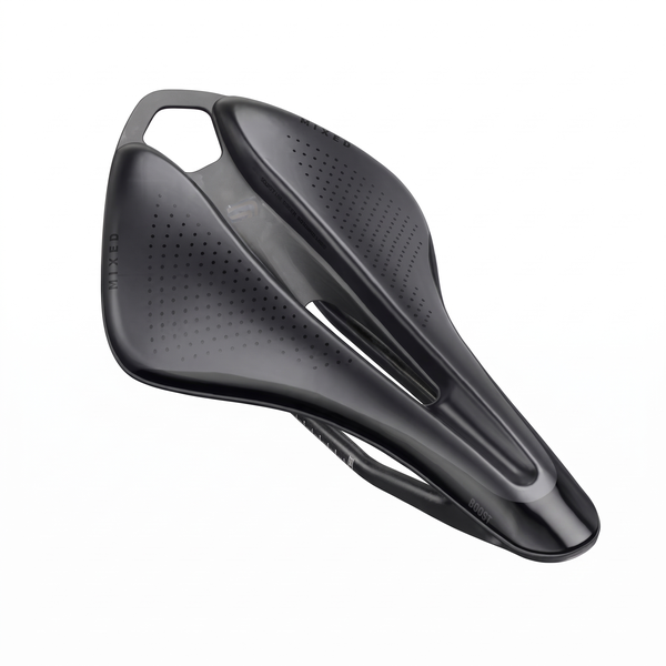 Mixed 8D carbon saddle, top-down view