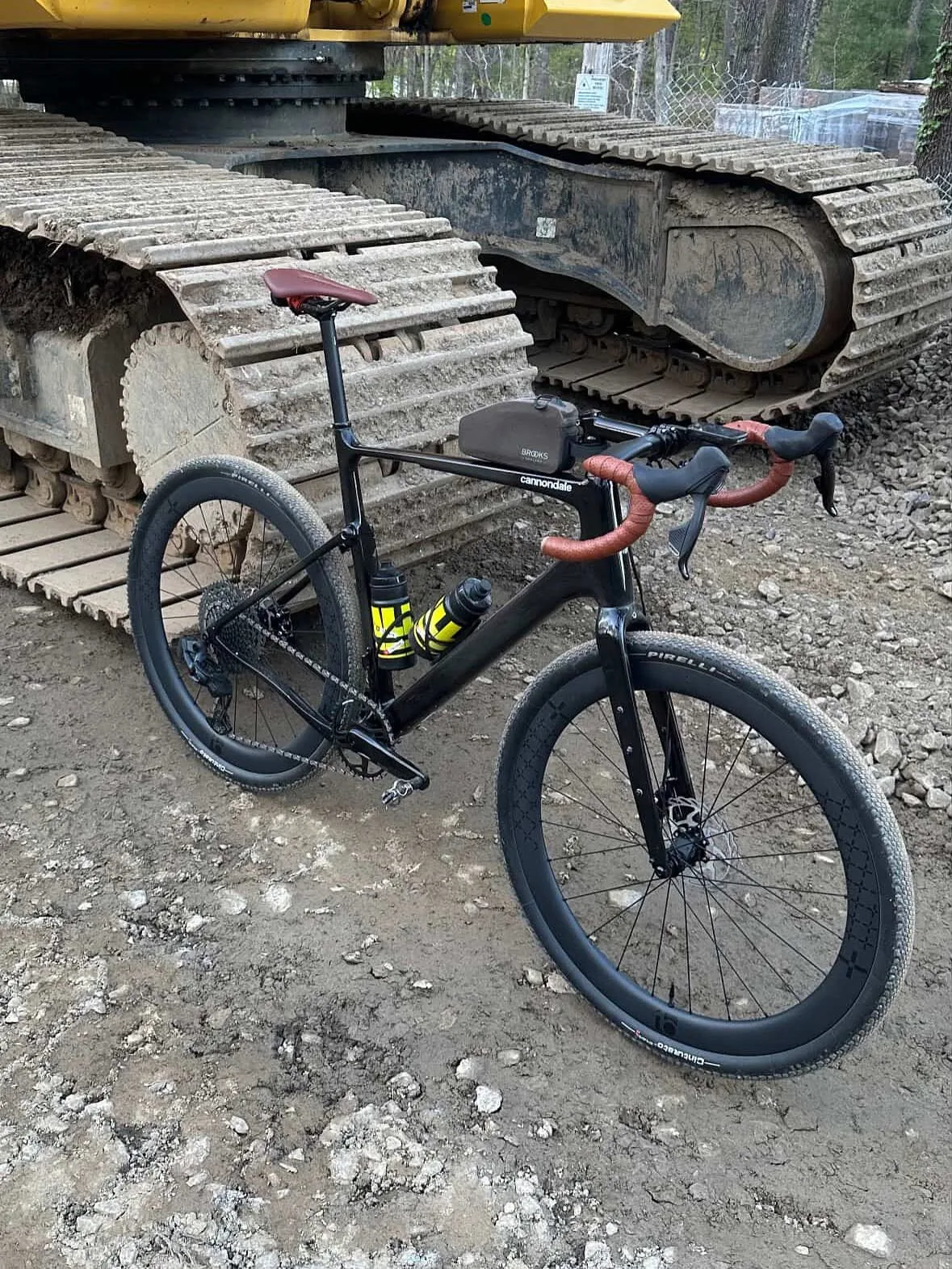 Cannondale with 10PLUS gravel wheels