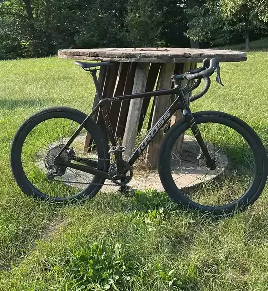 Kross with 10PLUS gravel wheels
