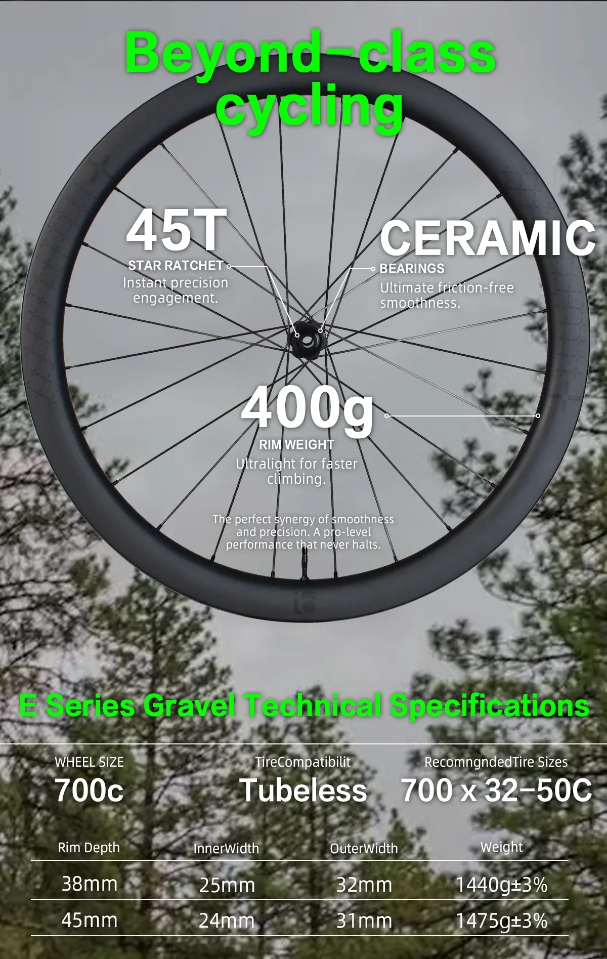 10PLUS Gravel E Series &mdash; listing image